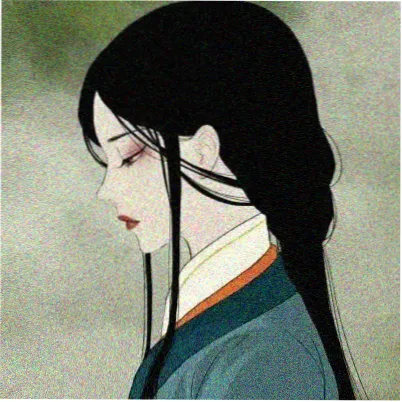 双人动漫头像用户头像：青苔